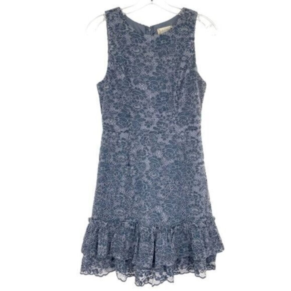 Altar'd State Lace Ruffle Dress Cocktail Sleeveless